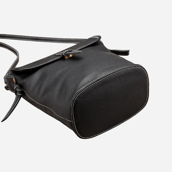  Stylish Leather Womens Bucket Bag Crossbody Bags Purse Shoulder Bag best