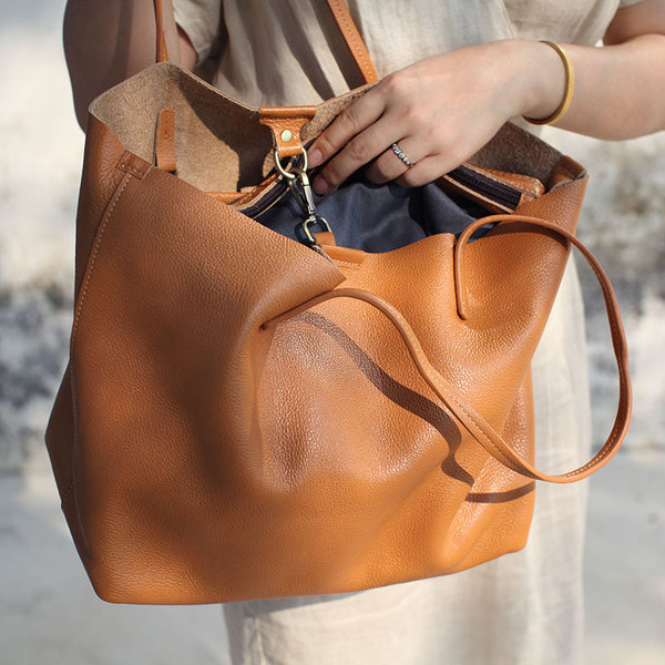 Stylish Leather Womens Handbags Tote Bag Shoulder Bag Purses for Women Black