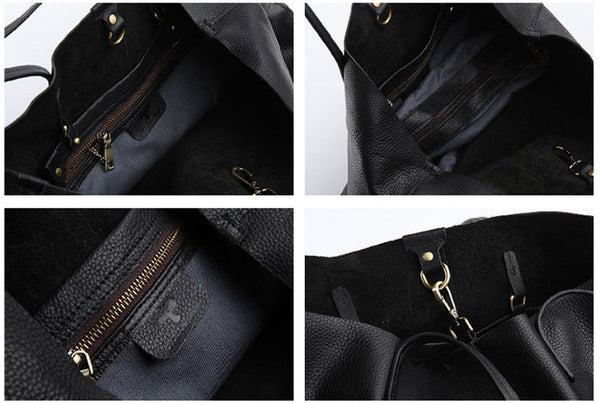 Stylish Leather Womens Handbags Tote Bag Shoulder Bag Purses for Women Details