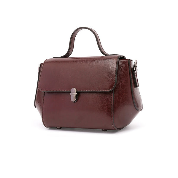 Stylish Women Brown Leather Crossbody Bags Leather Handbags for Women designer