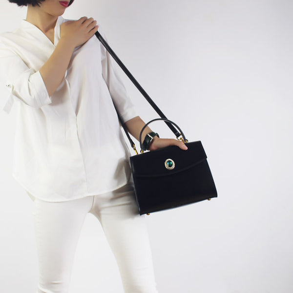 Stylish Womens Black Shoulder Handbag Designer Crossbody Bag For Women Boutique