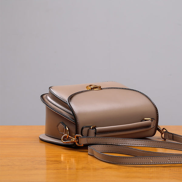 Stylish Womens Genuine Leather Satchel Bag Crossbody Bags for Women Details