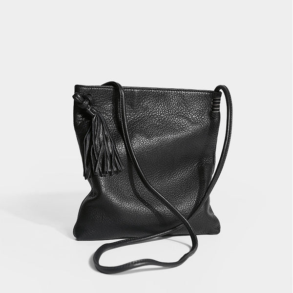 Tassels Work Bag Womens Leather Crossbody Bags Shoulder Bag for Women cute