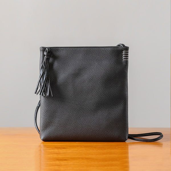 Tassels Work Bag Womens Leather Crossbody Bags Shoulder Bag for Women cool