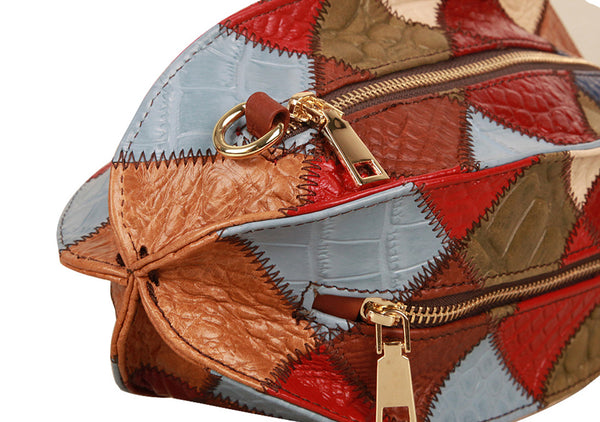 Uique Ladies Small Leather Shoulder Bag Crossbody Boho Bag For Women Details