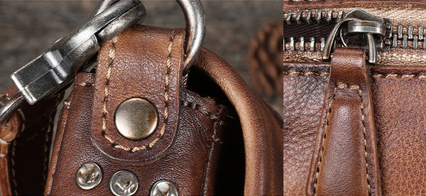 Vintage Boho Leather Crossbody Saddle Bag Western Purses Shoulder Bag for Women Genuine Leather