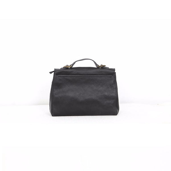 Vintage Genuine Leather Crossbody Messenger Bag Handbag Purses Women gift