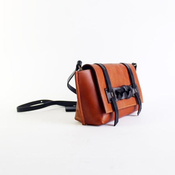 Cool Women's Brown Leather Crossbody Bags Vintage Leather Shoulder Bag