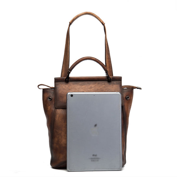 Vintage Ladies Leather Backpack Purse Rucksack Shoulder Handbags For Women Gift idea