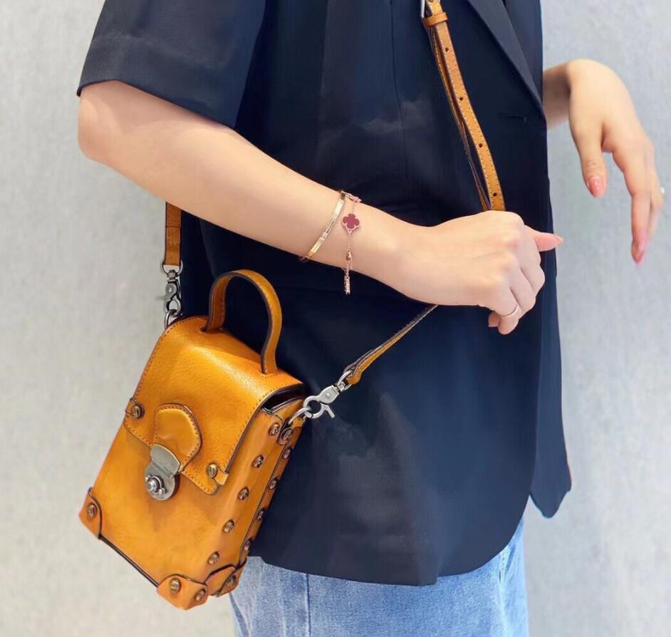 Ozora Vintage Genuine Leather Shoulder Crossbody Purse For Women with  Adjustable Strap, Mobile Pocket & Inside Zipper