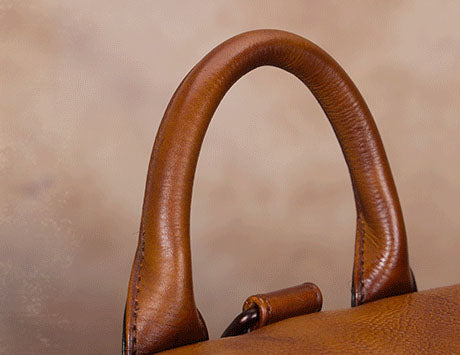 Vintage Ladies Leather Satchel Backpack Purse Sling Bags for Women Details