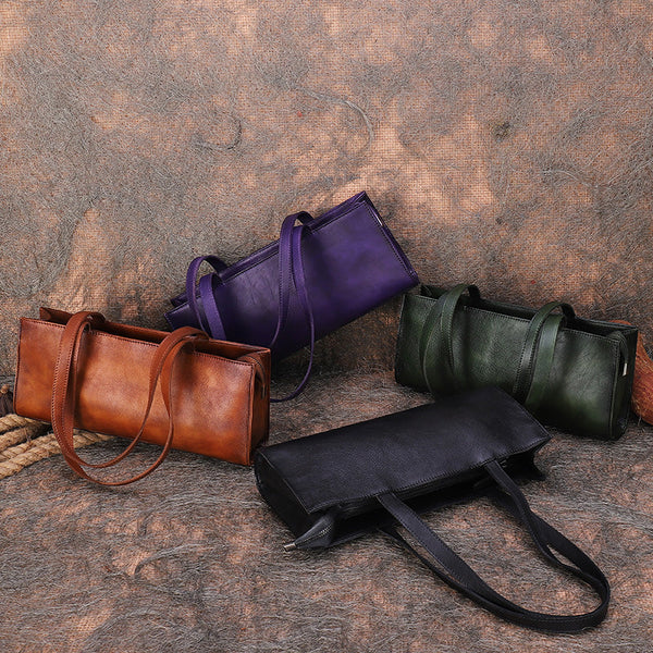 Small Leather Handbag Trendy Shoulder Bags For Women