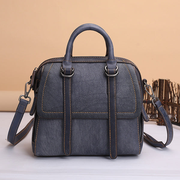Vintage Leather Women Handbags Leather Crossbody Bags Purses for Women Accessories