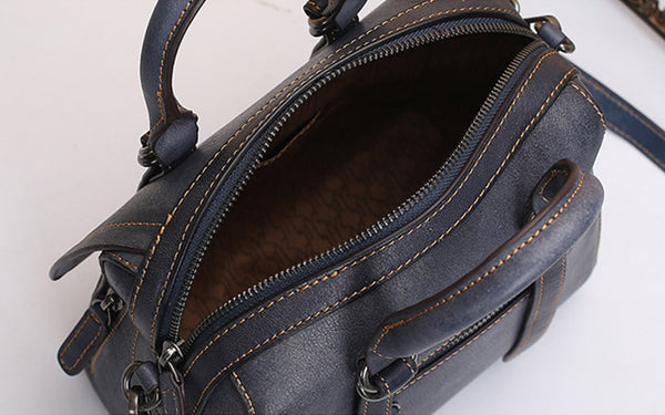 Vintage Leather Women Handbags Leather Crossbody Bags Purses for Women Boutique