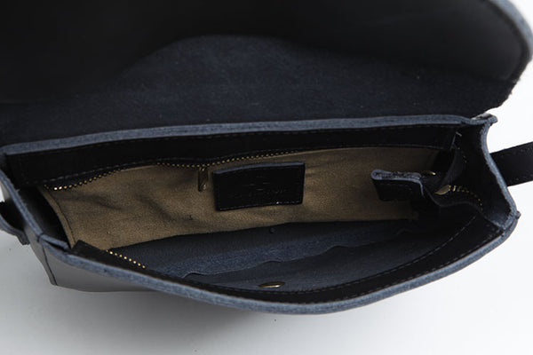 Vintage Leather Women's Saddle Bag Crossbody Bags Shoulder Bag for Women work bag