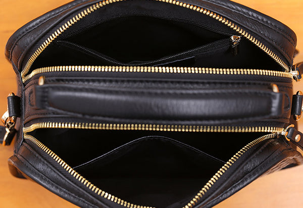 Vintage Leather Womens Crossbody Bags Shoulder Bag Purses for Women Original