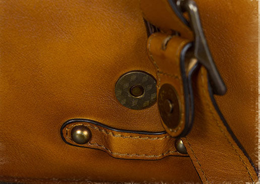 Vintage Style Ladies Leather Rucksack Backpack Purse for Women Designer