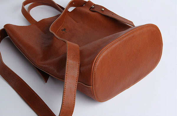 Vintage Women Genuine Leather Tote Bag Handbags Shoulder Bag for Women Boutique