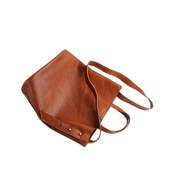 Vintage Women Genuine Leather Tote Bag Handbags Shoulder Bag for Women beautiful