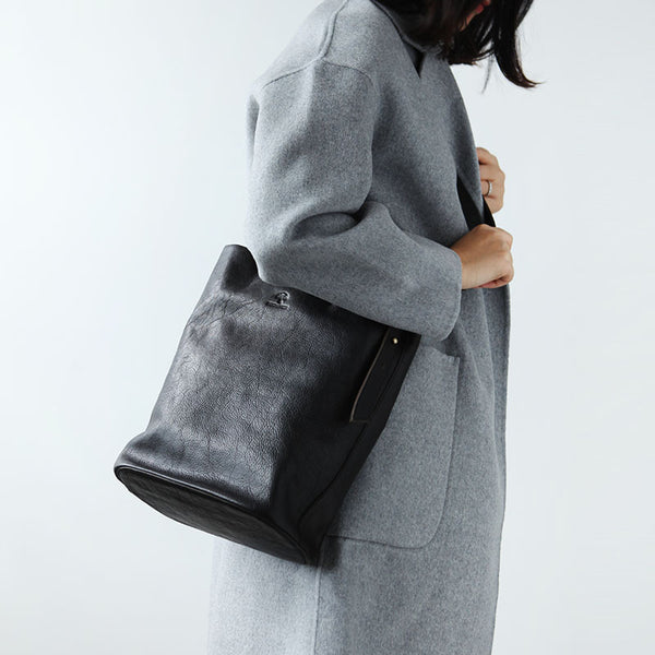 Vintage Women Genuine Leather Tote Bag Handbags Shoulder Bag for Women stylish
