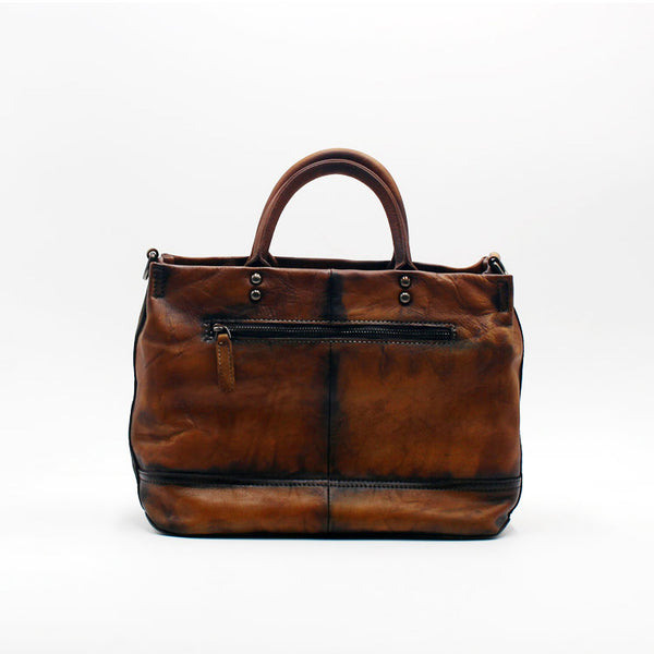 Vintage Women brown Leather Tote Bag Handbags Crossbody Bags for Women cool