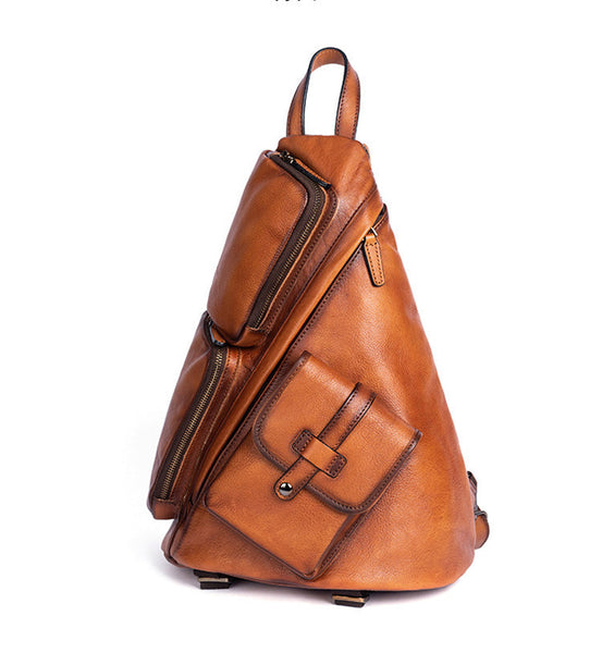 Vintage Women's Convertible Backpack Crossbody Sling Bag Designer