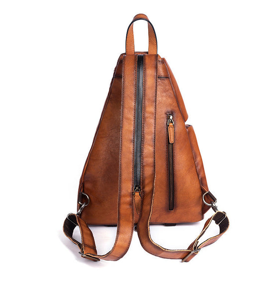 Vintage Women's Convertible Backpack Crossbody Sling Bag Professional