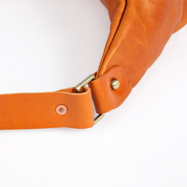Vintage Women's Crossbody Chest Bag Leather Waist Bag For Women Durable