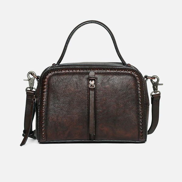 Vintage Women's Genuine Leather Handbags Cross Shoulder Bag For Women Boutique