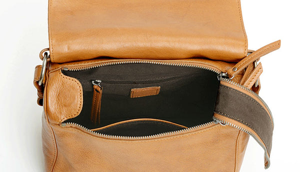 Vintage Women's Genuine Leather Handbags Cross Shoulder Bag For Women Durable