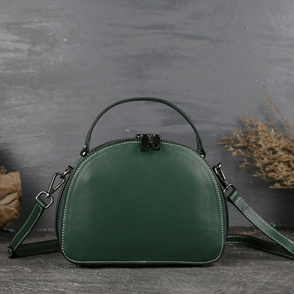 Vintage Women's Genuine Leather Handbags Leather Crossbody Bag Purse For Women Best