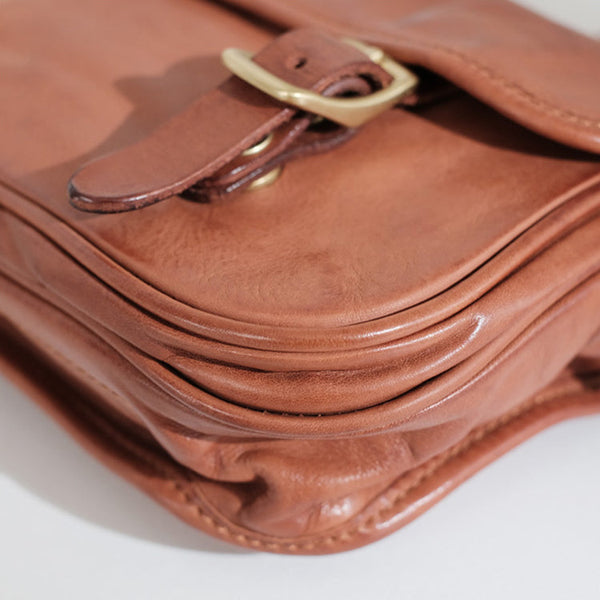 Vintage Women's Leather Satchel Bag Cross Shoulder Bag For Women Quality
