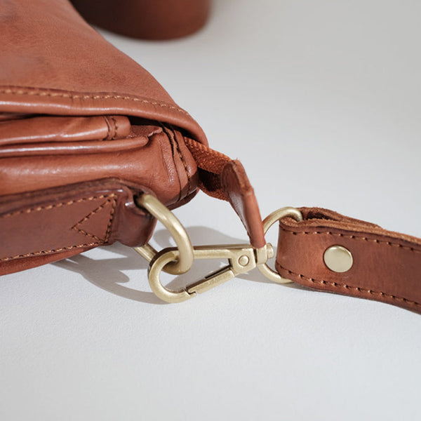 Vintage Women's Leather Satchel Bag Cross Shoulder Bag For Women Unique