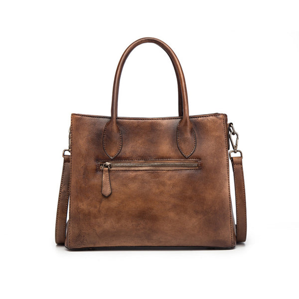 Vintage Womens Brown Leather Totes Handbags Shoulder Bag for Women best