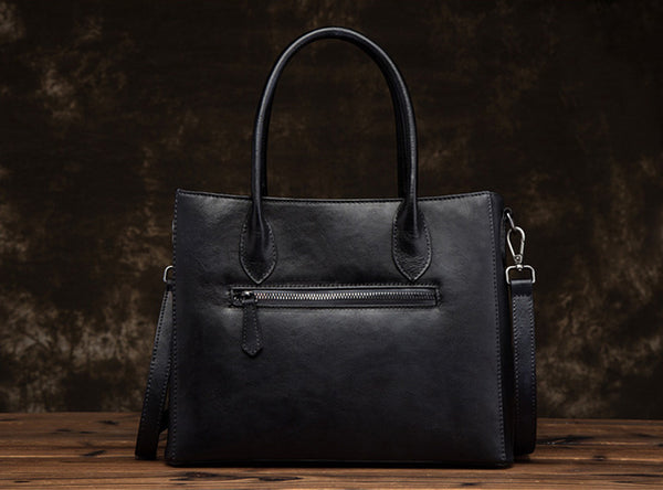 Vintage Womens Brown Leather Totes Handbags Shoulder Bag for Women stylish
