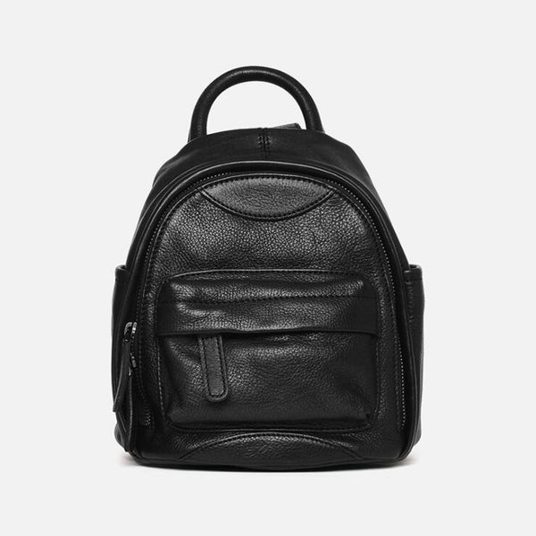 Cute Leather Knapsack Zip Backpack Purse For Women Best