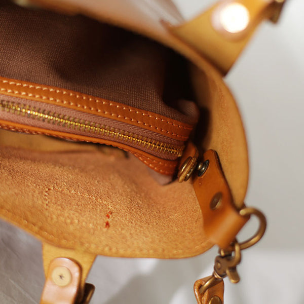 Vintage Womens Genuine Leather Crossbody Tote Bag Cross Shoulder Bag Latest