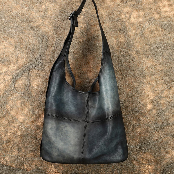 Vintage Womens Genuine Leather Tote Bag Shoulder Handbags For Women Accessories