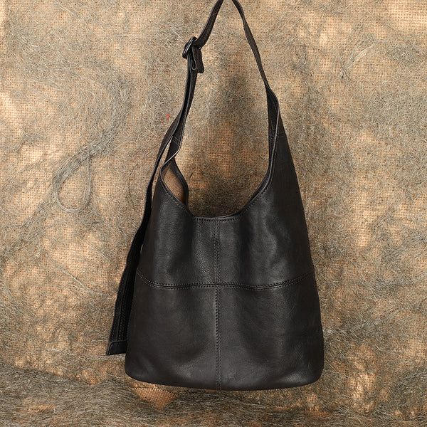 Vintage Womens Genuine Leather Tote Bag Shoulder Handbags For Women Affordable