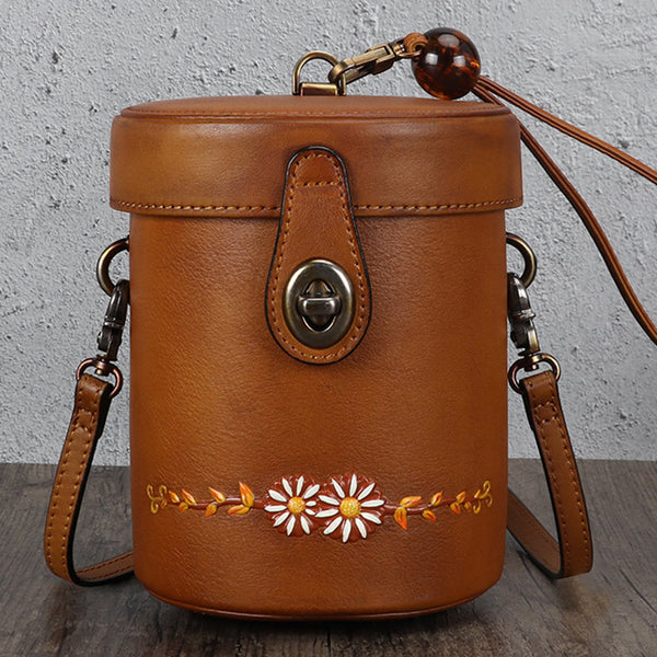 Vintage-Womens-Leather-Crossbody-Bucket-Bag-With-Daisy-Pattern-Side-Bags-For-Women-Affordable