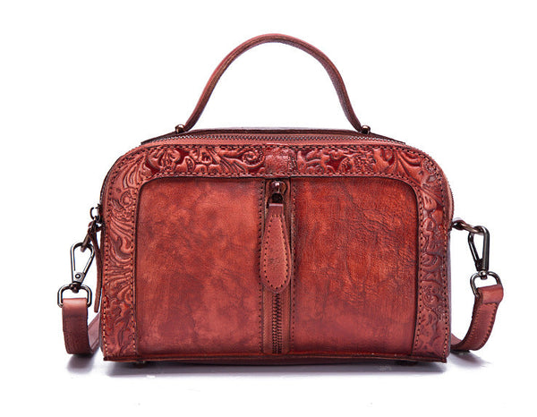 Vintage Womens Leather Crossbody Handbags Cross Shoulder Bag Quality
