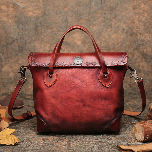 Vintage Womens Leather Tote Bag Handbags Purses for Women best