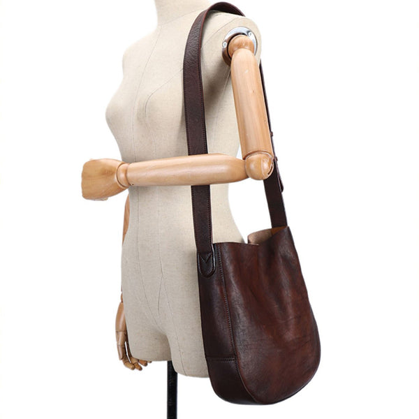 Vintage Womens Leather Tote Handbags Black Leather Shoulder Bag Classic