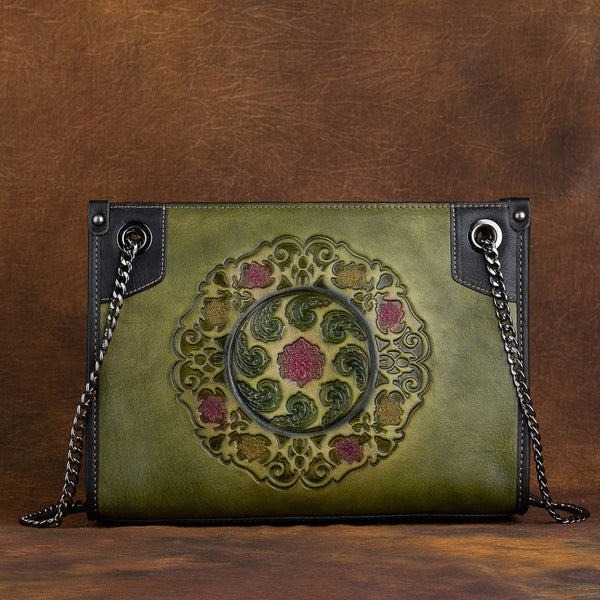 Vintage Womens Leather Tote Handbags Cross Shoulder Bag Affordable
