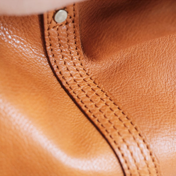 Vintage Womens Leather Tote Shoulder Handbags Durable