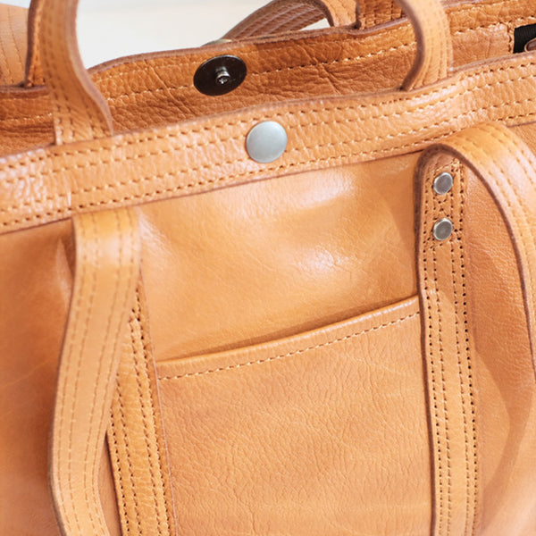 Vintage Womens Leather Tote Shoulder Handbags Genuine Leather