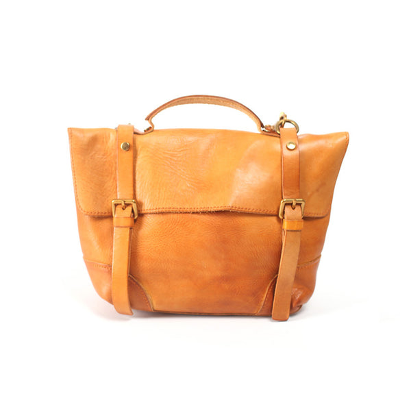 Womens Leather Satchel Bag Vintage Leather Crossbody Bag Purse For Wom ...