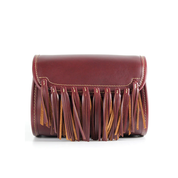 Western Womens Leather Purses With Fringe