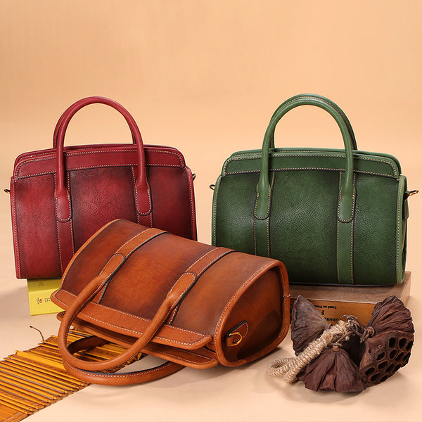 Women Genuine Leather Handbags Shoulder Bag Purses for Women Accessories