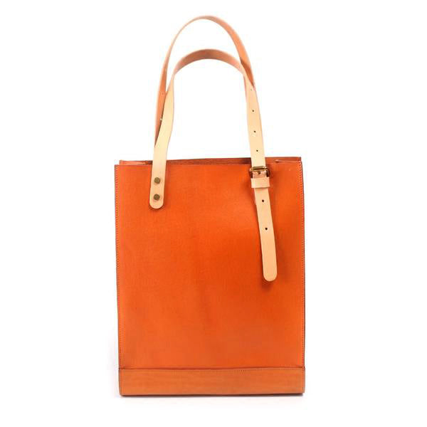 Women Minimalist Brown Leather Tote Bag Handbag Shoulder Bag for Women best